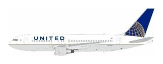 762UA0525 IN Flight200 United Airlines / ユナイテッド航空 B767-200ER N73152 スタンド付き 1:200 予約