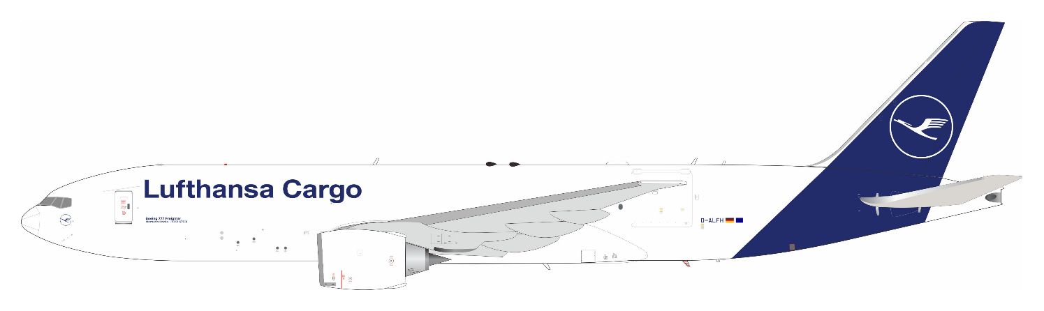 JF7772007 JFOX Lufthansa Cargo / ルフトハンザ カーゴ B777F D