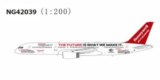 NG42039 NG MODELS Honeywell Aviation Services / ハネウェル 2021's livery(with "the future is what we make it." titles); with test bed B757-200 N757HW 1:200 予約