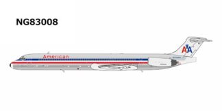 NG83008 NG MODELS American Airlines / アメリカン航空 black nosecone MD-82 N236AA 1:400 予約