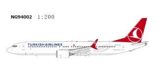 NG94002 NG MODELS Turkish Airlines / トルコ航空/ターキッシュ エアラインズ B737 MAX9 TC-LYA 1:200 予約