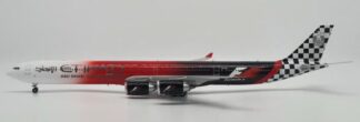 XX20692 JC WING Etihad Airways / エティハド航空 Formula 1 A340-600 A6-EHJ スタンド付 1:200 予約