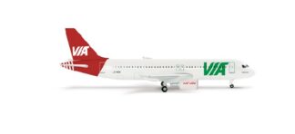 509053 Herpa Air VIA / エア VIA A320 LZ-MDM 1:500 メーカー完売