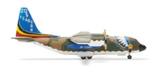 509497 Herpa Belgium Air Force / ベルギー空軍 第20飛行隊創設20周年記念塗装 C-130 CH-05 1:500 メーカー完売