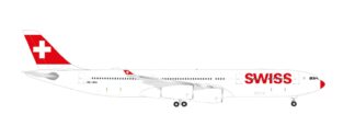 538183 Herpa Swiss International Air Lines / スイス国際航空 A340-300 HB-JMA "LxAirDeer""Frauenfield" 1:500 予約
