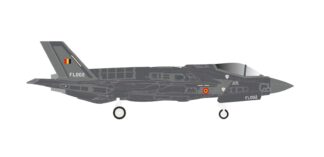 573641 Herpa Belgium Air Force / ベルギー空軍 F-35A ライトニングⅡ FL002 312th FS 1:200 予約