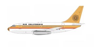 731OC0925 IN Flight200 Air California / エアカリフォルニア B737-100 N471GB スタンド付き 1:200 予約