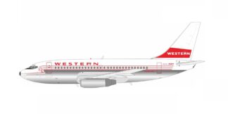 732WA-625P IN Flight200 Western Airlines / ウエスタン航空 polished B737-200 N4503W スタンド付き 1:200 予約
