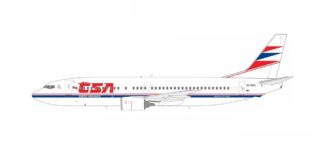 734OK0725 IN Flight200 CSA Czechoslovak Airlines / チェコ航空 B737-400 OK-WGG スタンド付き 1:200 予約