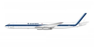 863EA0825 IN Flight200 Eastern Air Lines / イースタン航空 DC-8-63PF N8756 スタンド付き 1:200 予約