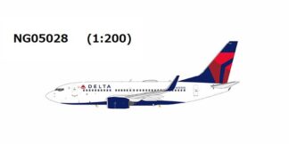 NG05028 NG MODELS Delta Air Lines / デルタ航空 B737-700W N301DQ 1:200 予約