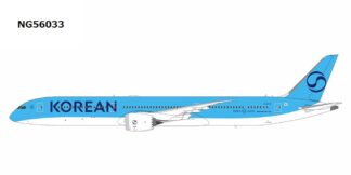 NG56033 NG MODELS Korean Air / 大韓航空 2025's livery B787-10 HL8515 1:400 予約