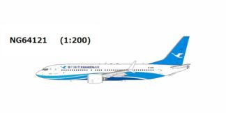 NG64121 NG MODELS Xiamen Airlines / 厦門航空/アモイ航空 new colors 海阔天空涂装 B737 MAX8 B-1289 1:200 予約