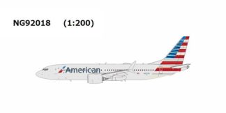 NG92018 NG MODELS American Airlines / アメリカン航空 B737 MAX8 N327SK 1:200 予約