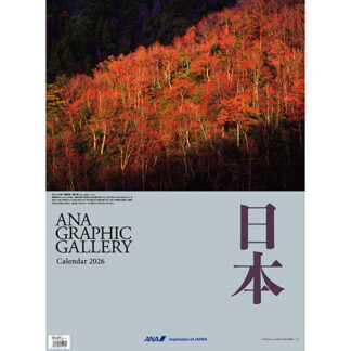 2026ANA06 2026年度版 カレンダー ANA 壁掛 グラフィックギャラリーカレンダー 日本 594×420mm 12枚 予約
