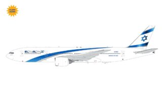 G2ELY1361F GEMINI 200 El Al Israel Airlines / エル・アル航空/イスラエル B777-200ER flaps down 4X-ECB スタンド付 1:200 予約