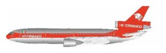 103AM0825P IN Flight200 Aeromexico / アエロメヒコ Polished DC-10-30 N8228P スタンド付き 1:200 予約