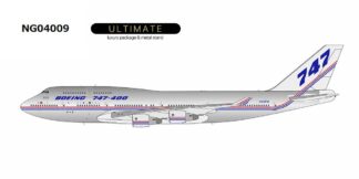 NG04009 NG MODELS Boeing / ボーイングカラー Boeing house colors B747-400 N401PW 1:400 予約