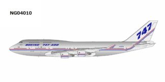 NG04010 NG MODELS Boeing / ボーイングカラー Boeing house colors B747-400 N401PW 1:400 予約