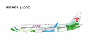 NG24039 NG MODELS CHINA SOUTHERN AIRLINES / 中国南方航空 Zhuhai City of Youth; officially released by CSAIR B737-800W B-1700 1:200 予約