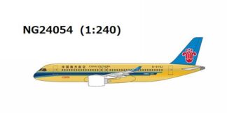 NG24054 NG MODELS CHINA SOUTHERN AIRLINES / 中国南方航空 golden fuselage; without gears and antennas C919 B-919J 1:240 予約