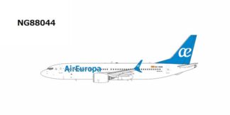 NG88044 NG MODELS Air Europa JJ Hidalgo / エア・ヨーロッパ 1st 737 MAX 8 for UX B737 MAX8 EC-OGS 1:400 予約