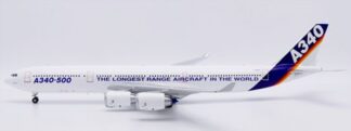 XX20677 JC WING Airbus house color / エアバスハウスカラー The Longest Range Aircraft in the World A340-500 F-WWTE スタンド付 1:200 予約