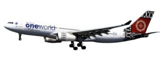XX40795 JC WING FIJI AIRWAYS / フィジー・エアウェイズ Oneworld A330-200 DQ-FJU 1:400 予約