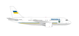 538725 Herpa Ukraine Government / ウクライナ政府専用機 A319ACJ UR-ABA 1:500 予約