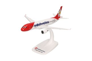 614597 Herpa SNAPFIT Edelweiss Air / エーデルワイス航空 A320 HB-JJL  new colors Santis 1:200 予約