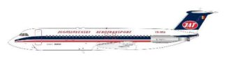 111JA0525 IN Flight200 JAT / Jat航空 ユーゴスラビア BAC 1-11 YR-BRA スタンド付き 1:200 予約