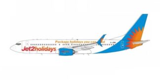 JF7378054 JFOX Jet2.com / ジェットツー・コム Holiday B737-800 G-JZBR 1:200 スタンド付 予約
