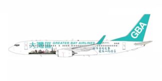 JF7378055 JFOX GBA / Greater Bay Airlines / グレーター・ベイ航空 B737-800 B-KJD 1:200 スタンド付 予約