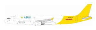 JFA321059L JFOX Levu Air Cargo / レブ航空貨物 DHL A321-200P2F PS-LVU 1:200 スタンド付 予約