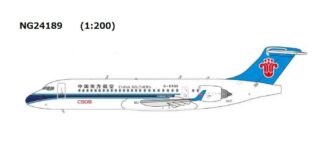 NG24189 NG MODELS CHINA SOUTHERN AIRLINES / 中国南方航空 C909 (ARJ21-700) B-658K 1:200 予約