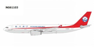 NG61103 NG MODELS Sichuan Airlines / 四川航空 A330-200 B-6535 1:400 予約