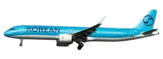 SA2107 JC WING Korean Air / 大韓航空 NC A321neo HL8509 スタンド付 1:200 予約