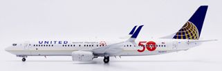 XX20618 JC WING United Airlines / ユナイテッド航空 Special Olympics 50 B737-900ER N66837 スタンド付 1:200 予約