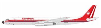 EAVDC81210 EL AVIADOR MODELS AeroPeru / アエロペルー  DC-8-62H OB-R-1210 スタンド付き 1:200 予約