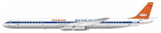 EAVDC8125 EL AVIADOR MODELS Viasa / ヴィアサ polished DC-8-63 YV-125C スタンド付き 1:200 予約
