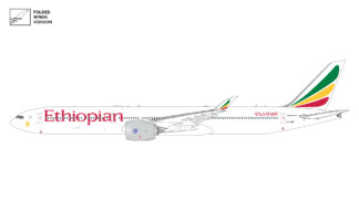 GJETH2280 GEMINI JETS Ethiopian Airlines / エチオピア航空/エチオピアン folded-wings version B777-9 ET-BBX 1:400 予約