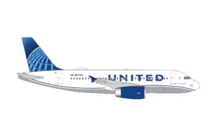 538756 Herpa United Airlines / ユナイテッド航空 A319 N877UA 1:500 予約