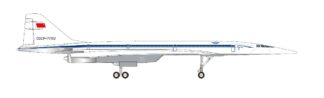 562867 Herpa Aeroflot / アエロフロート Tu-144D CCCP-77112 ジンスハイム自動車技術博物館 1:400 予約