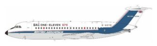 111BACSYD IN Flight200 British Aerospace/BAe / ブリティッシュ・エアロスペース BAC 111-670AM G-ASYD スタンド付き 1:200 予約