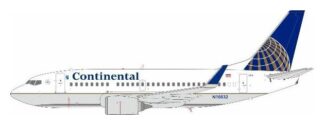 735CO0825 IN Flight200 Continental Airlines / コンチネンタル航空 B737-500 N16632 スタンド付き 1:200 予約