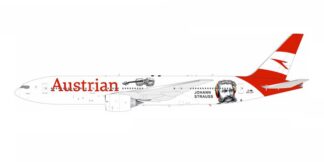 772OS1125 IN Flight200 Austrian Airlines / オーストリア航空 B777-200ER OE-LPF スタンド付き 1:200 予約