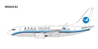 NG64141 NG MODELS Xiamen Airlines / 厦門航空/アモイ航空 revised old colors 第二代改革乐章 B737-700W B-5280 1:400 予約