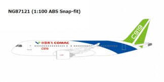 NG87121 NG MODELS COMAC / 中国商用飛機 C919 ABS樹脂製 1:100 予約
