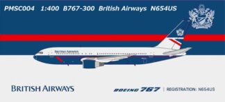 PMSC004 Panda Models British Airways / 英国航空 ブリティッシュ・エアウェイズ B767-300 N654US 1:400 予約