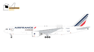 G2AFR1183 GEMINI 200 Air France / エールフランス B777-200LRF F-GUOC Interactive Series 開閉選択式 スタンド付 1:200 予約